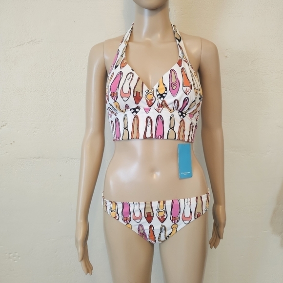 NWT BCBGMAXAZRIA 2 Piece Swim Set Bikini Set - Picture 7 of 8
